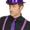 Overig Hoge Hoed Metallic Paars Met Pailletten -Kleding Bovenstukken Winkel hoge hoed metallic paars met pailletten
