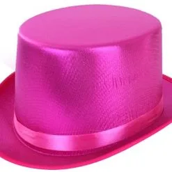 Overig Hoge Hoed Metallic Pink