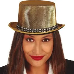 Overig Hoge Hoed Sparkle Goud