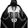 Overig Kindercape Skelet Fluoriserend (83cm) -Kleding Bovenstukken Winkel kindercape skelet fluoriserend 83cm