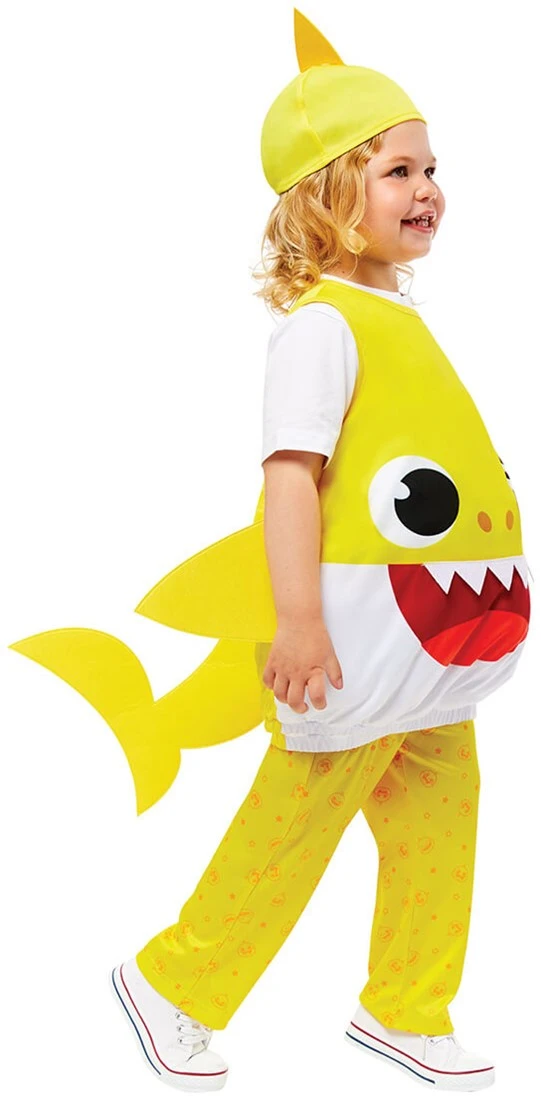 Overig Kostuum Baby Shark ™- Baby Shark Geel 4 Overig Kostuum Baby Shark ™- Baby Shark Geel - Afbeelding 2