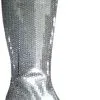 Overig Laarzen Pailletten Zilver -Kleding Bovenstukken Winkel laarzen pailletten zilver