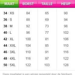 Overig Dames Showmantel Luxe Pink/Paars -Kleding Bovenstukken Winkel maattabel 1