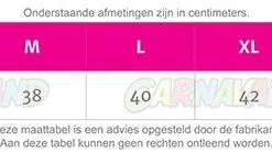 LEG AVENUE Dames Cowgirl Kostuum Wild West Sheriff -Kleding Bovenstukken Winkel maattabel dames leg avenue