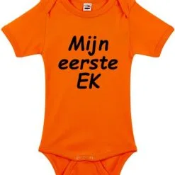 Overig Oranje Romper Eerste EK