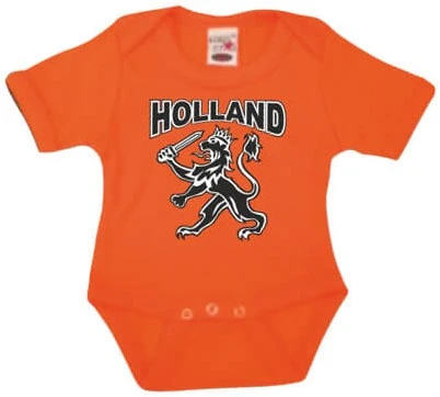 Overig Oranje Romper Holland Leeuw 3 Overig Oranje Romper Holland Leeuw