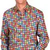 Overig Overhemd Heren Discoball 1 Overig Overhemd Heren Discoball -Kleding Bovenstukken Winkel overhemd heren discoball