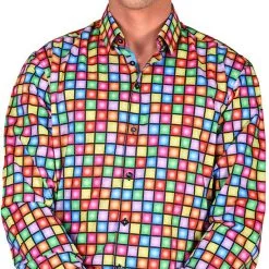Overig Overhemd Heren Discoball -Kleding Bovenstukken Winkel overhemd heren discoball 2