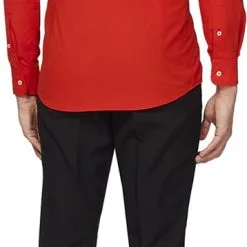 Overhemd OppoSuits Red Devil -Kleding Bovenstukken Winkel overhemd opposuits red devil achterkant