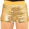 Overig Pailletten Hotpants Goud 2 Overig Pailletten Hotpants Goud -Kleding Bovenstukken Winkel pailletten hotpants goud