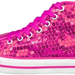 Overig Pailletten Sneakers Pink -Kleding Bovenstukken Winkel pailletten sneakers pink zijkant
