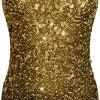 Overig Paillettenjurkje Glitter Goud Voor Meisjes -Kleding Bovenstukken Winkel paillettenjurkje glitter goud voor meisjes