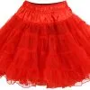 Overig Petticoat 2-Laags Rood -Kleding Bovenstukken Winkel petticoat 2 laags rood