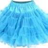 Overig Petticoat 2-Laags Turquoise -Kleding Bovenstukken Winkel petticoat 2 laags turquoise