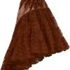 Overig Petticoat Met Kant Luxe Bruin -Kleding Bovenstukken Winkel petticoat met kant luxe bruin