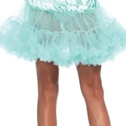 LEG AVENUE Petticoat Mint Groen Luxe (2 Laags)