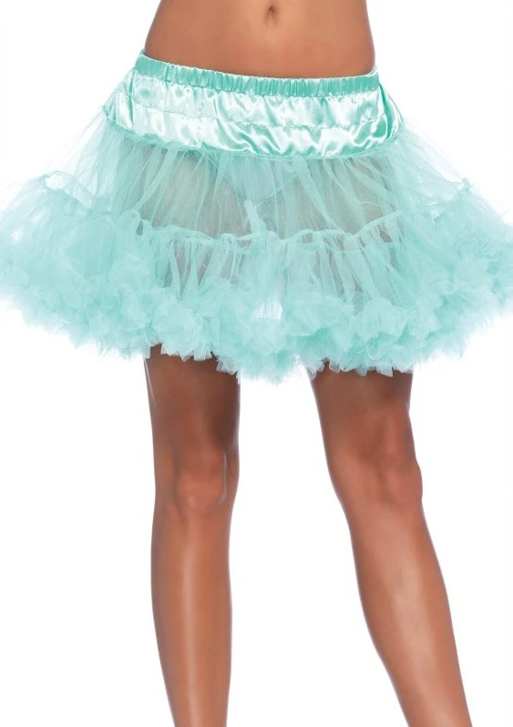 LEG AVENUE Petticoat Mint Groen Luxe (2 Laags) 3 LEG AVENUE Petticoat Mint Groen Luxe (2 Laags)
