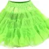 Overig Petticoat Neon Groen Luxe (2 Laags) -Kleding Bovenstukken Winkel petticoat neon groen luxe 2 laags