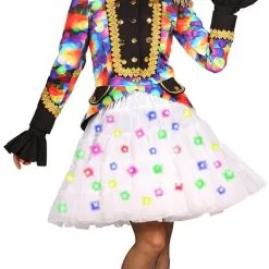 Overig Petticoat Wit Luxe Met Multi LED-Verlichting