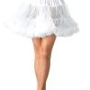 LEG AVENUE Petticoat Wit Luxe Plus Size (2 Laags) -Kleding Bovenstukken Winkel petticoat wit luxe plus size 2 laags