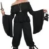 Overig Piratenblouse Zwart Voor Dames -Kleding Bovenstukken Winkel piratenblouse zwart voor dames