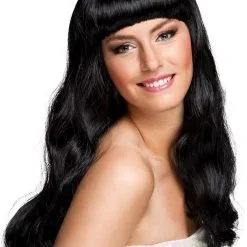 Overig Pruik Party Chique Zwart