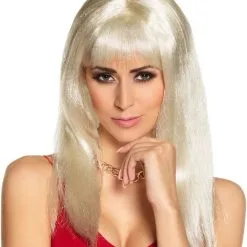 Overig Pruik Spicy Blond