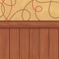 Overig Scene Setter Wall Decoration Western - 1,2x12m