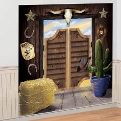 Overig Scene Setter Western Cowboy - 82x165cm (2dlg)