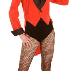 Carnavalsland Slipjas Aloba Luxe Rood