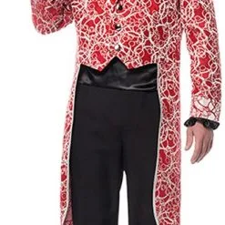 Overig Slipjas Circles Luxe Heren Rood