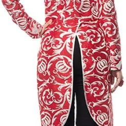 Overig Slipjas Kroon Luxe Rood/Zilver -Kleding Bovenstukken Winkel slipjas kroon luxe rood zilver 2