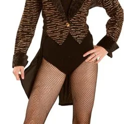 Carnavalsland Slipjas Luxe Gouden Dessin Recht