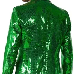 Suitmeister Glitter Jasje Groen -Kleding Bovenstukken Winkel suitmeister glitter jasje groen achterkant