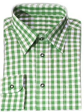 Overig Tiroler Overhemd Groen Luxe (katoen/polyester) 3 Overig Tiroler Overhemd Groen Luxe (katoen/polyester)