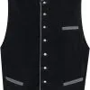 Overig Tiroler Trachten Vest Zwart (Polyesther Fluweel) -Kleding Bovenstukken Winkel tiroler trachten vest zwart polyesther fluweel