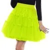 Overig Tulen Petticoat Neon Geel Rok -Kleding Bovenstukken Winkel tulen petticoat neon geel rok