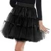 Overig Tulen Rok Petticoat Zwart -Kleding Bovenstukken Winkel tulen rok petticoat zwart