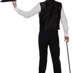 Overig Vest Gilet Pailletten Goud -Kleding Bovenstukken Winkel vest gilet pailletten goud achterkant