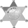 Overig Wild West Sheriff Ster (plastic) 1 Overig Wild West Sheriff Ster (plastic) -Kleding Bovenstukken Winkel wild west sheriff ster plastic